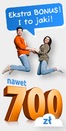 Zostań naszym Klientem, spełnij warunki Promocji i zyskaj nawet 700 zł