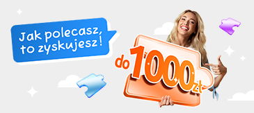 Zgarnij kasę za polecenie konta. Poleć swoim znajomym Konto w Porządku, by za każde otwarte konto otrzymać 100 zł!.